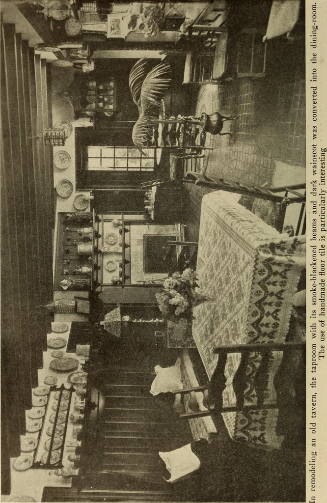 An illustration from A book of distinctive interiors;, 1912, leaf 69