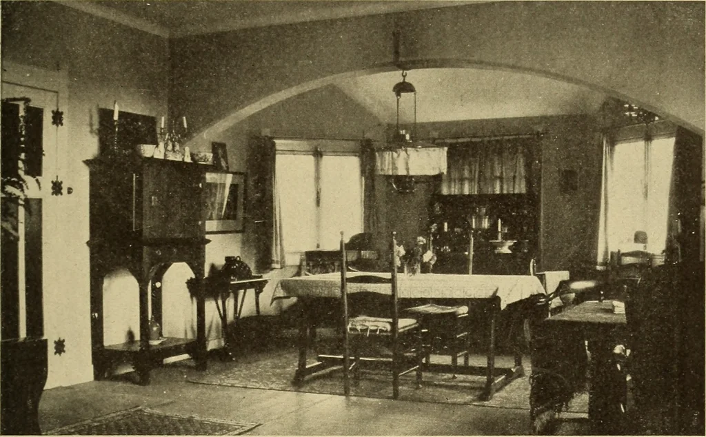 An illustration from A book of distinctive interiors;, 1912, leaf 70