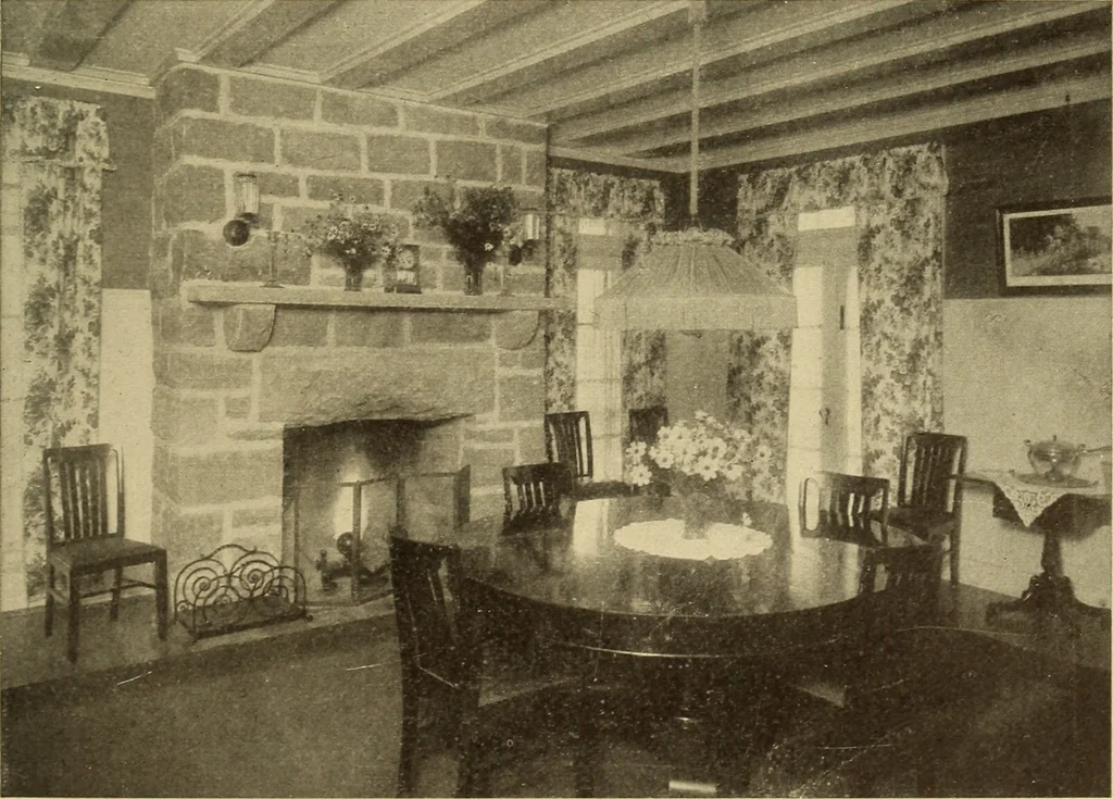 An illustration from A book of distinctive interiors;, 1912, leaf 70