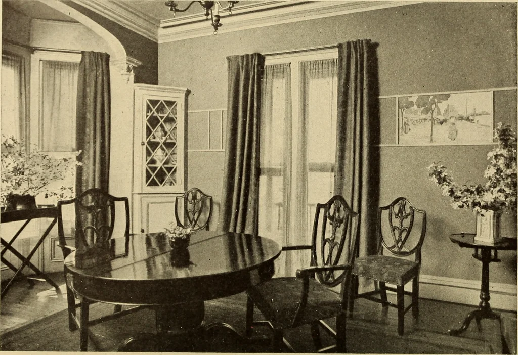 An illustration from A book of distinctive interiors;, 1912, leaf 71