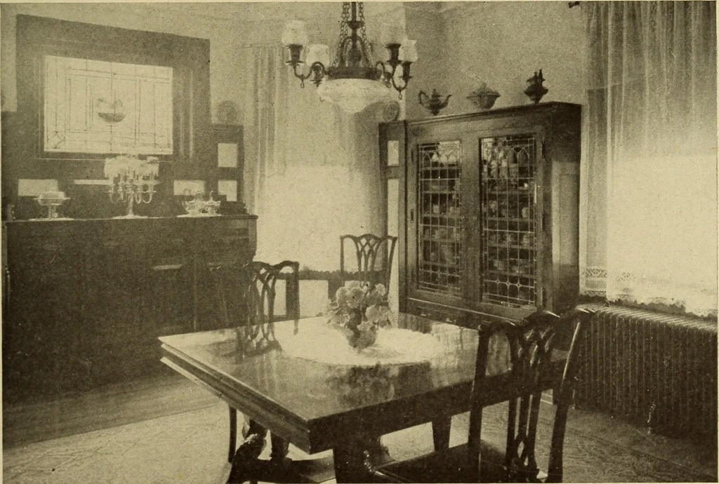 An illustration from A book of distinctive interiors;, 1912, leaf 72