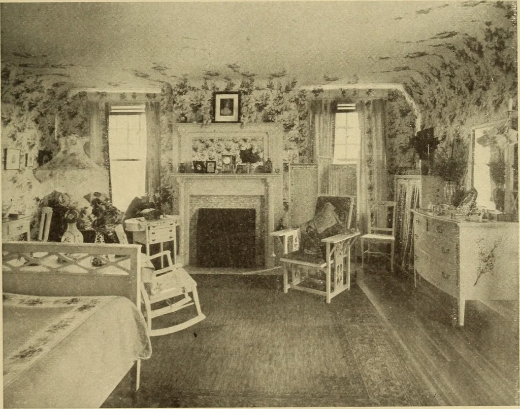 An illustration from A book of distinctive interiors;, 1912, leaf 74