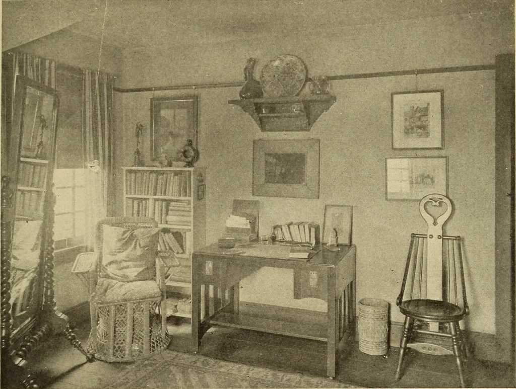 An illustration from A book of distinctive interiors;, 1912, leaf 78