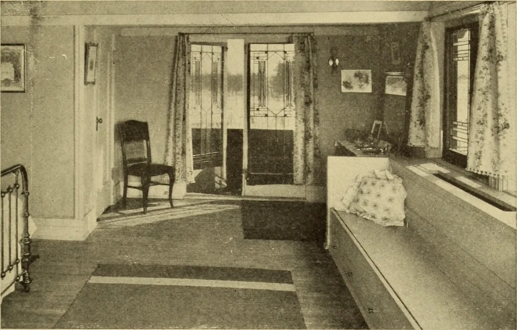 An illustration from A book of distinctive interiors;, 1912, leaf 82