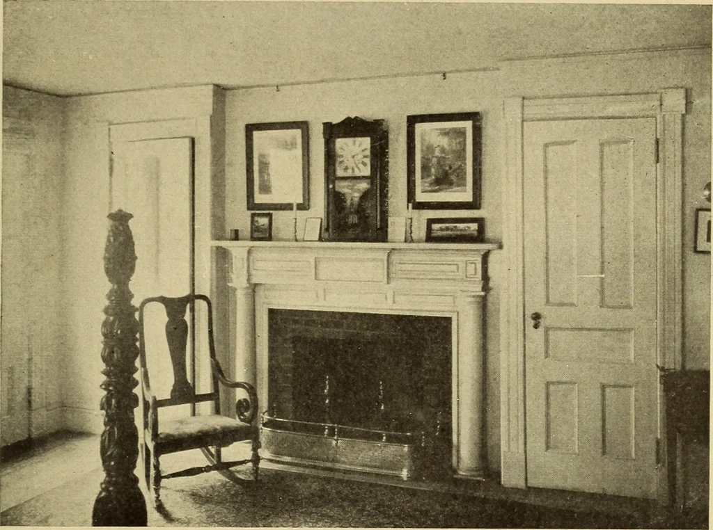 An illustration from A book of distinctive interiors;, 1912, leaf 90