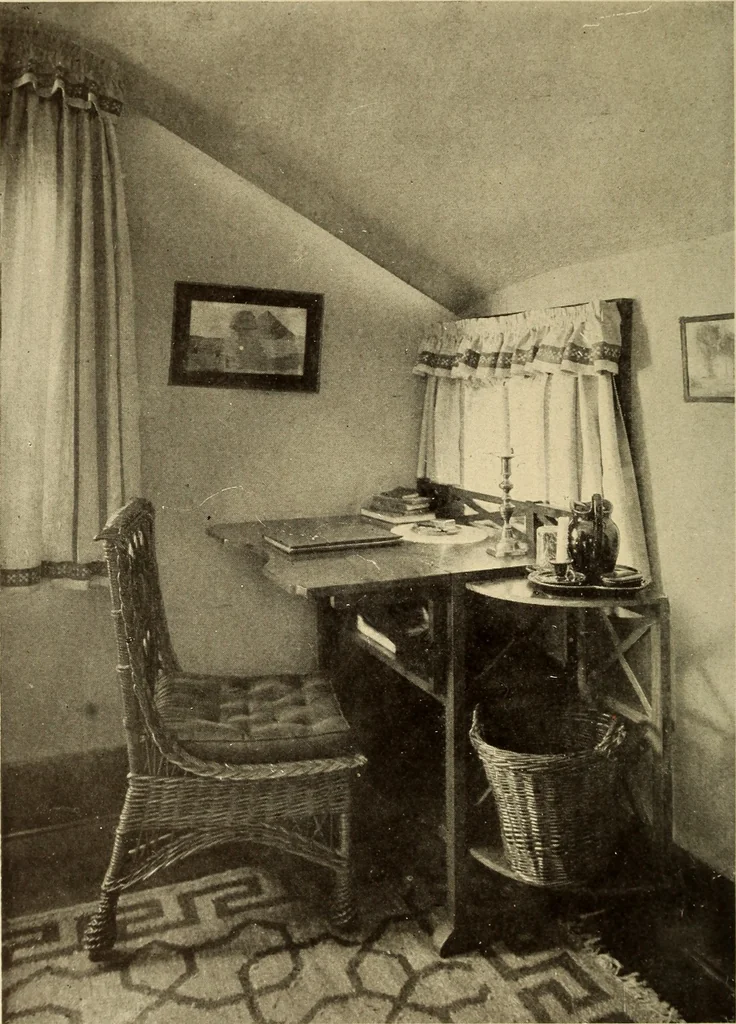 An illustration from A book of distinctive interiors;, 1912, leaf 91