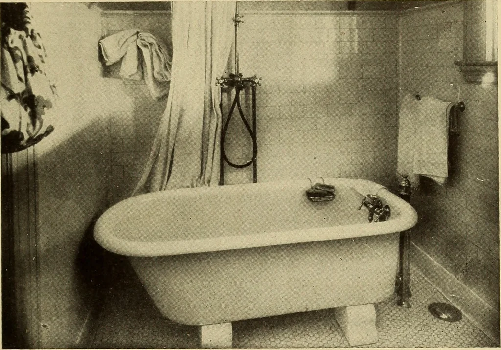 An illustration from A book of distinctive interiors;, 1912, leaf 96