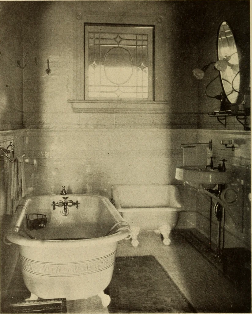An illustration from A book of distinctive interiors;, 1912, leaf 99