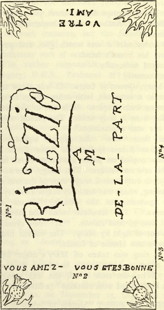 An illustration from The book of dreams and ghosts, 1899, leaf 55