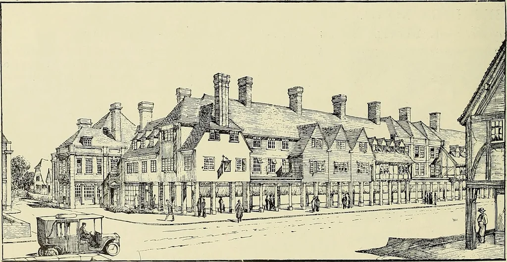 An illustration from The book of the exhibition of houses and cottages, Romford garden suburb, Gidea Park, 1911, leaf 149