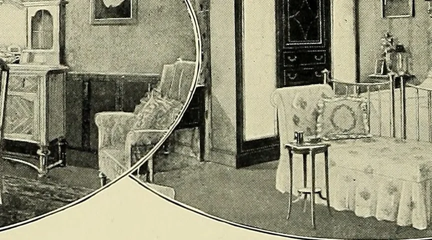 An illustration from The book of the exhibition of houses and cottages, Romford garden suburb, Gidea Park, 1911, leaf 157