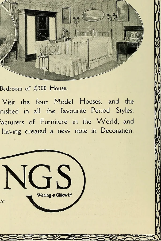 An illustration from The book of the exhibition of houses and cottages, Romford garden suburb, Gidea Park, 1911, leaf 157