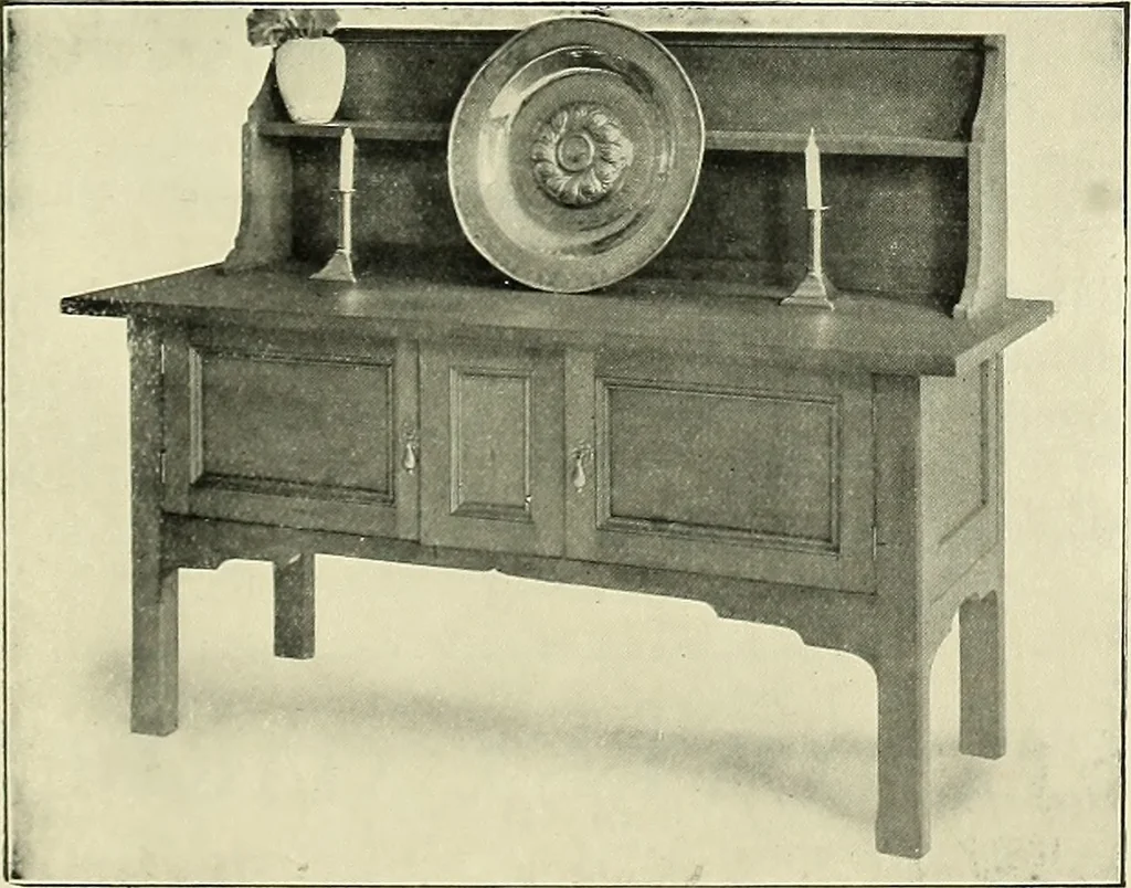 An illustration from The book of the exhibition of houses and cottages, Romford garden suburb, Gidea Park, 1911, leaf 164