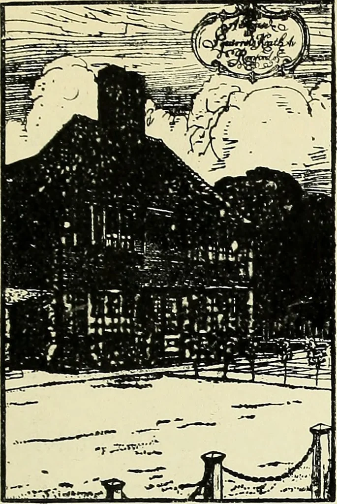 An illustration from The book of the exhibition of houses and cottages, Romford garden suburb, Gidea Park, 1911, leaf 172