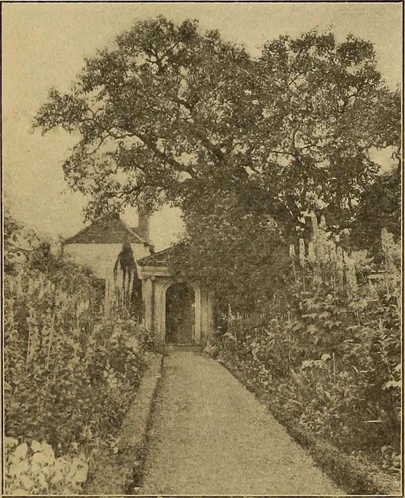 An illustration from The book of the exhibition of houses and cottages, Romford garden suburb, Gidea Park, 1911, leaf 175