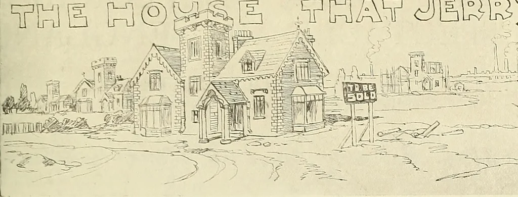 An illustration from The book of the exhibition of houses and cottages, Romford garden suburb, Gidea Park, 1911, leaf 36