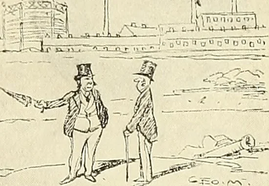 An illustration from The book of the exhibition of houses and cottages, Romford garden suburb, Gidea Park, 1911, leaf 36
