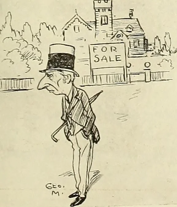 An illustration from The book of the exhibition of houses and cottages, Romford garden suburb, Gidea Park, 1911, leaf 36