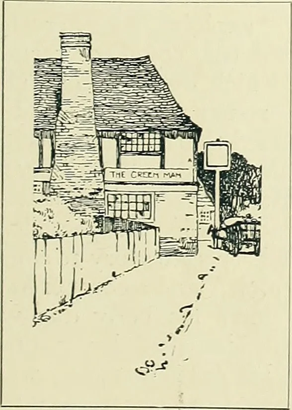 An illustration from The book of the exhibition of houses and cottages, Romford garden suburb, Gidea Park, 1911, leaf 48