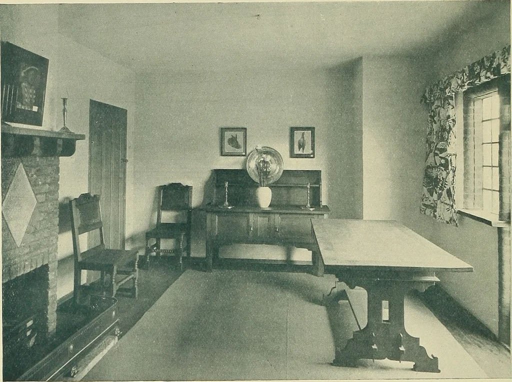An illustration from The book of the exhibition of houses and cottages, Romford garden suburb, Gidea Park, 1911, leaf 61