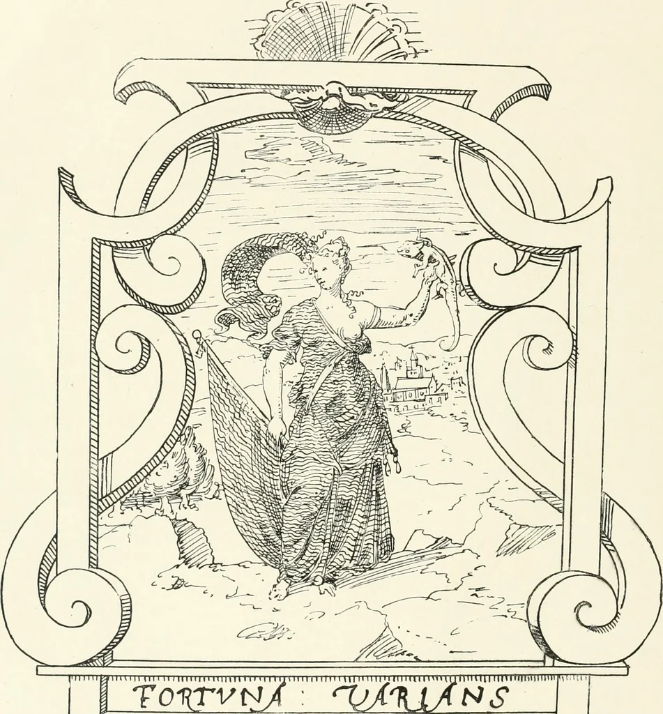 An illustration from The book of fortune : two hundred unpublished drawings, 1883, leaf 101