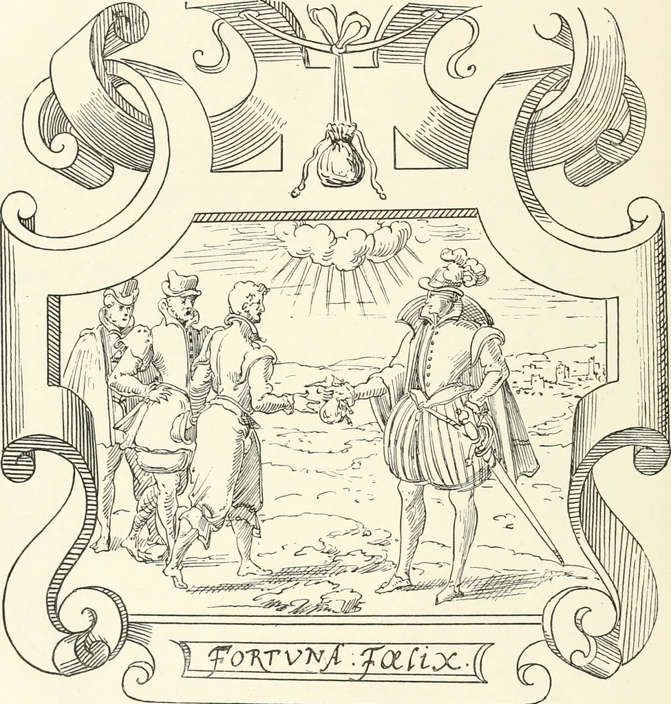 An illustration from The book of fortune : two hundred unpublished drawings, 1883, leaf 105