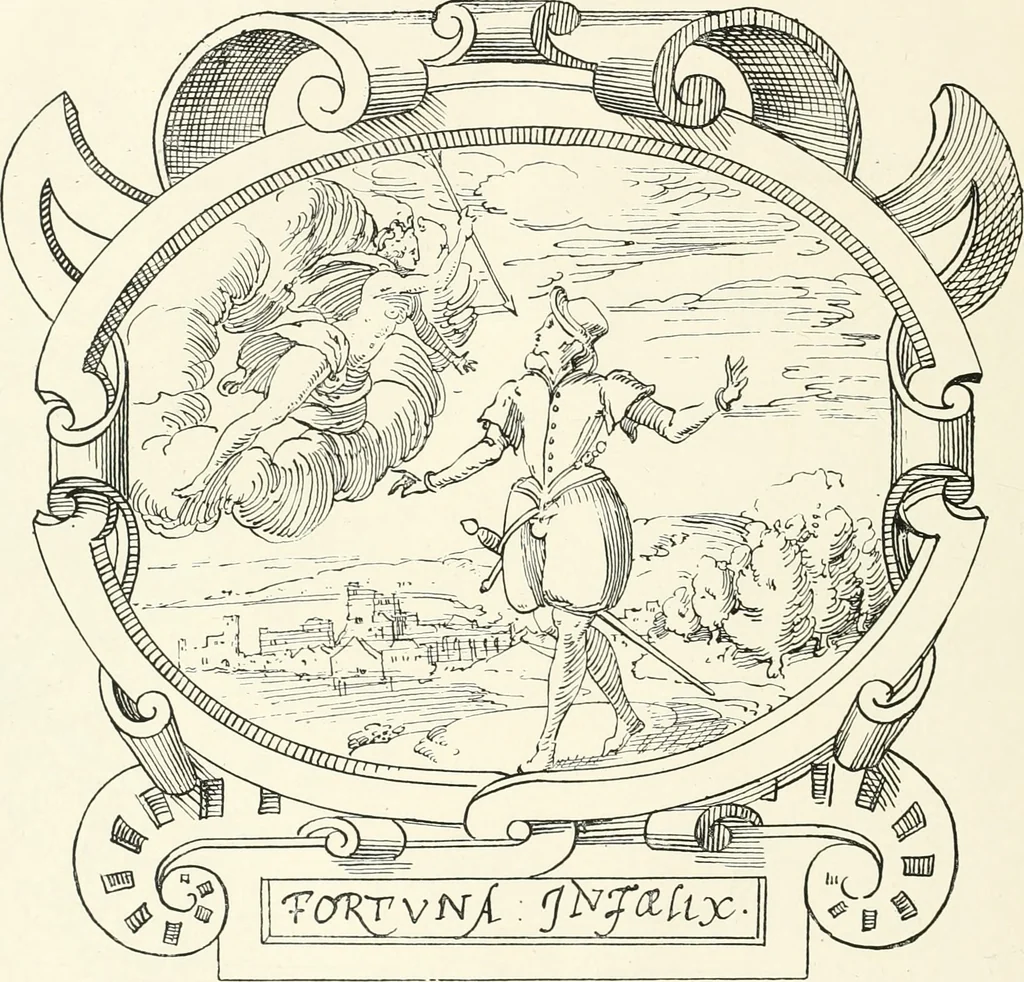 An illustration from The book of fortune : two hundred unpublished drawings, 1883, leaf 107