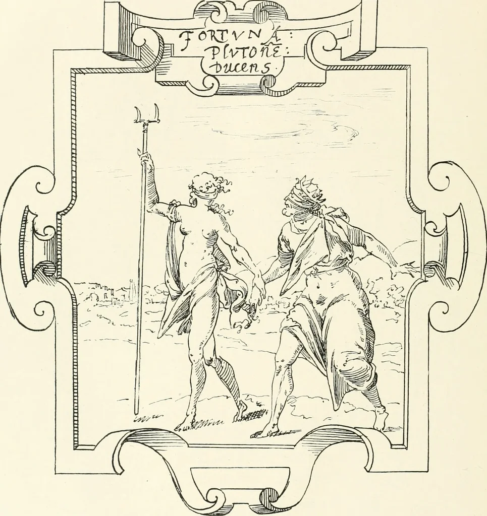 An illustration from The book of fortune : two hundred unpublished drawings, 1883, leaf 113