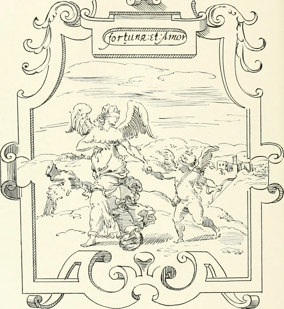 An illustration from The book of fortune : two hundred unpublished drawings, 1883, leaf 115