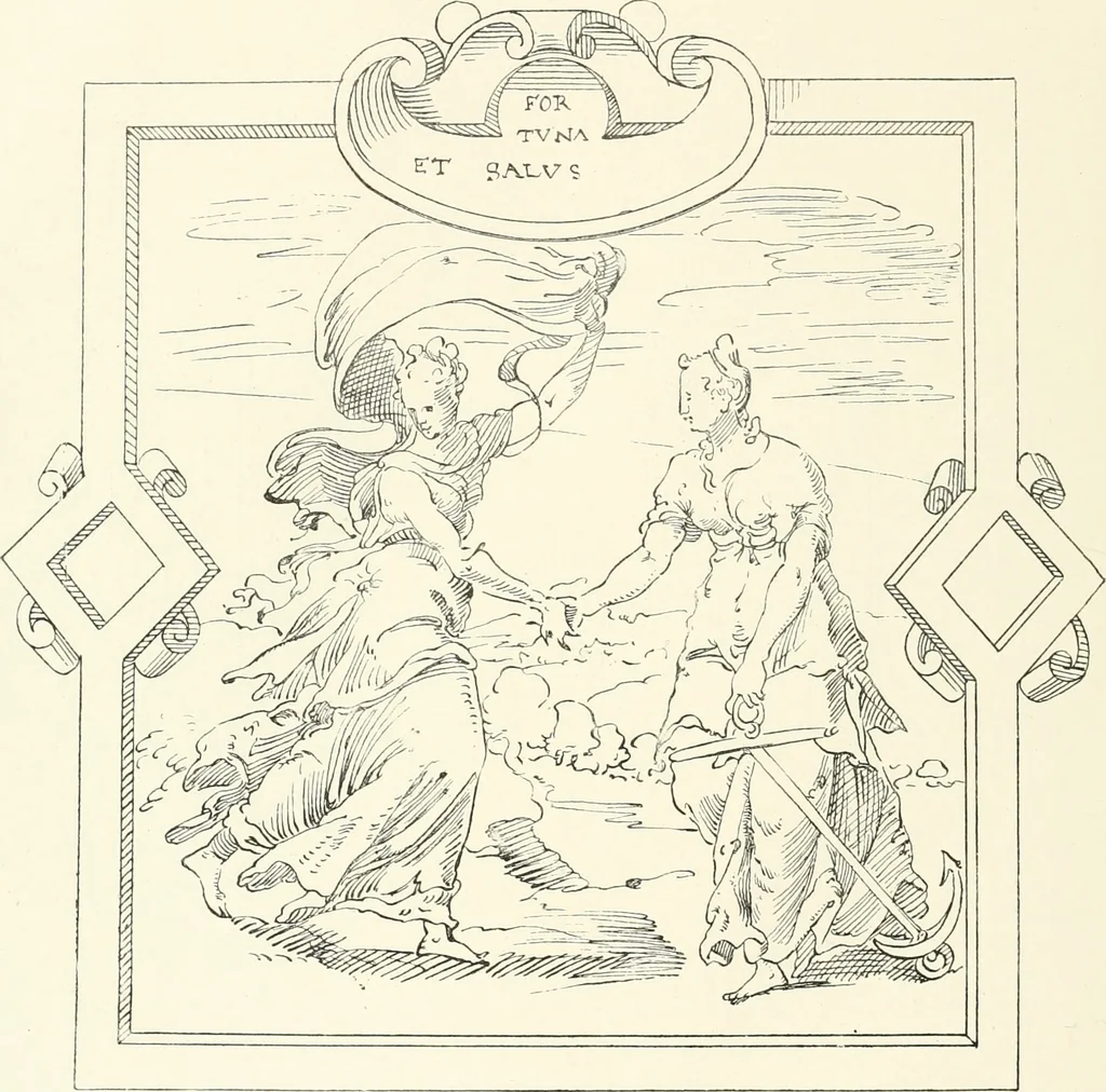 An illustration from The book of fortune : two hundred unpublished drawings, 1883, leaf 123
