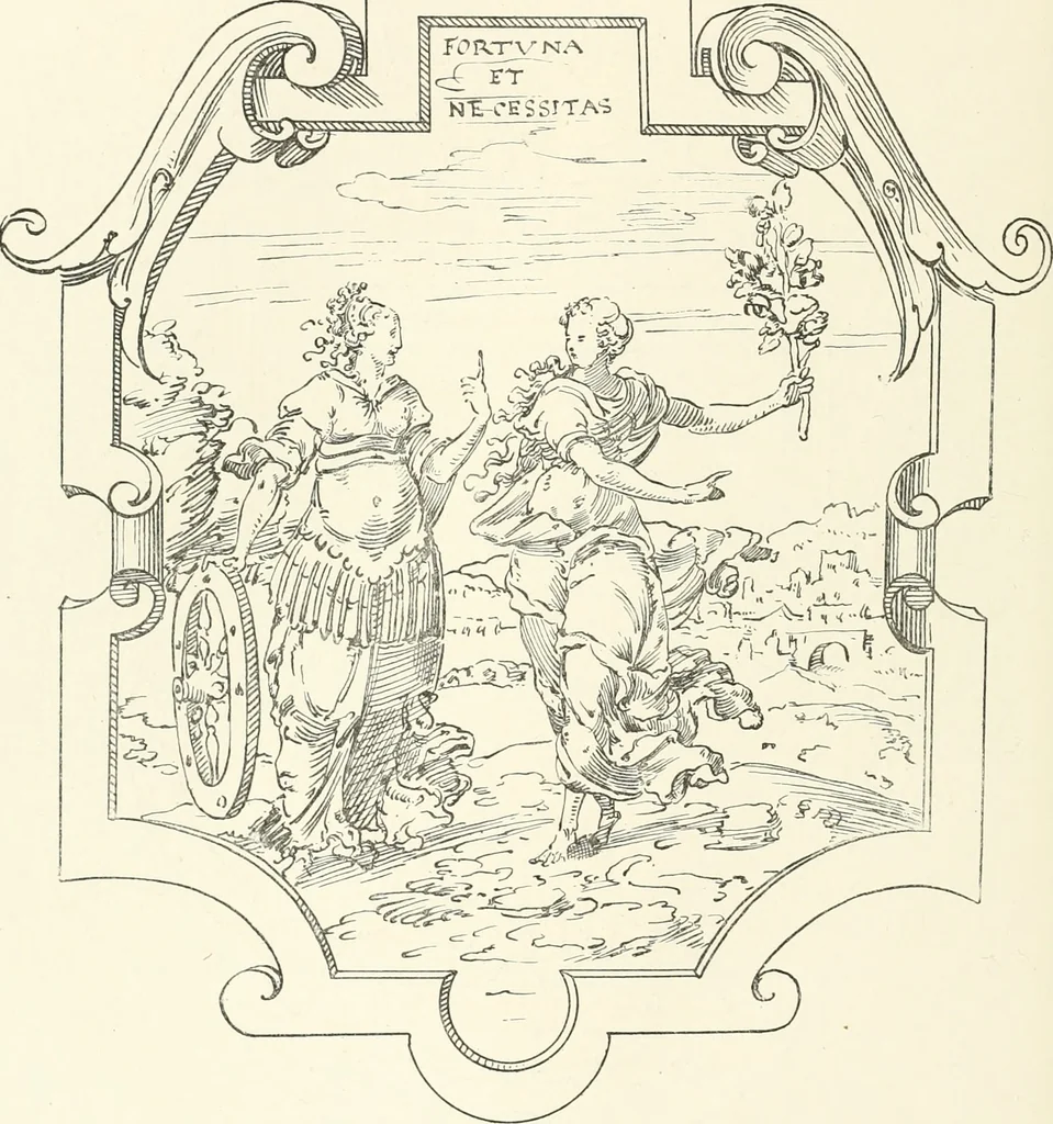 An illustration from The book of fortune : two hundred unpublished drawings, 1883, leaf 127