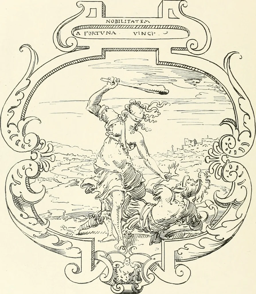 An illustration from The book of fortune : two hundred unpublished drawings, 1883, leaf 137