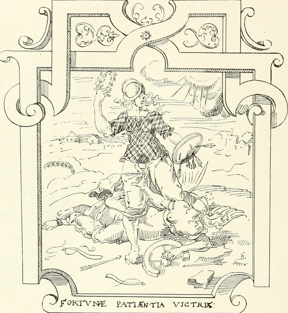 An illustration from The book of fortune : two hundred unpublished drawings, 1883, leaf 141