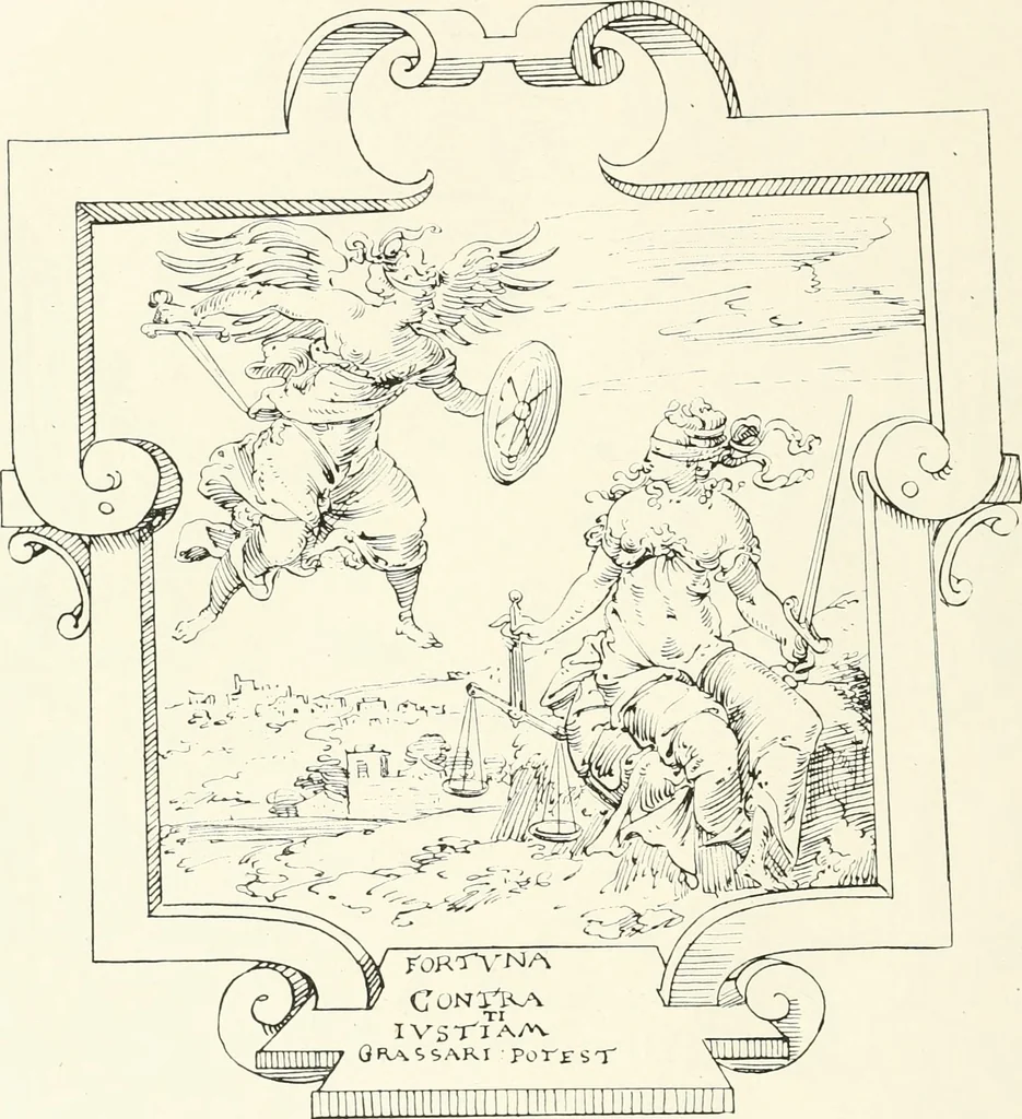 An illustration from The book of fortune : two hundred unpublished drawings, 1883, leaf 143