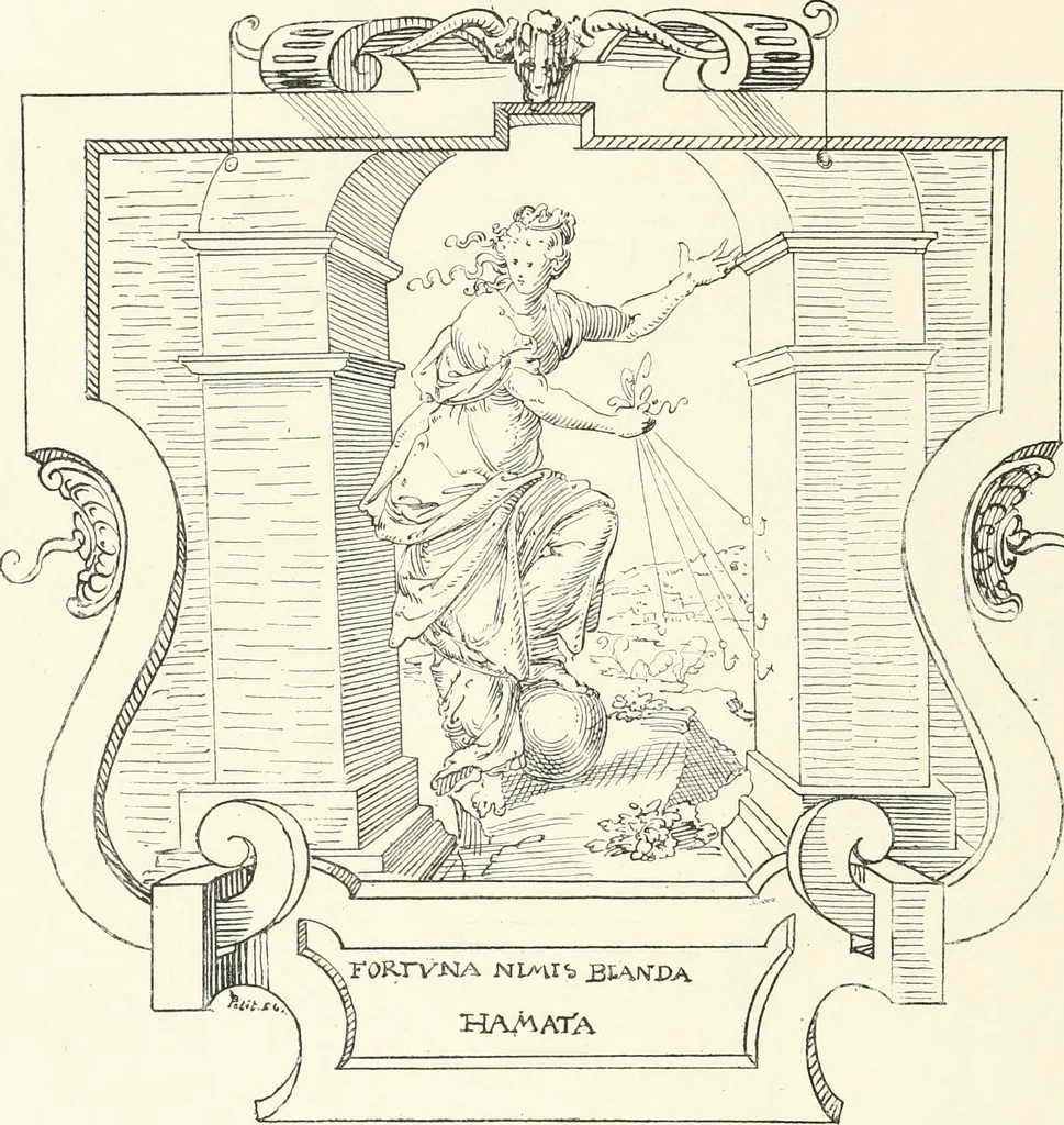 An illustration from The book of fortune : two hundred unpublished drawings, 1883, leaf 153
