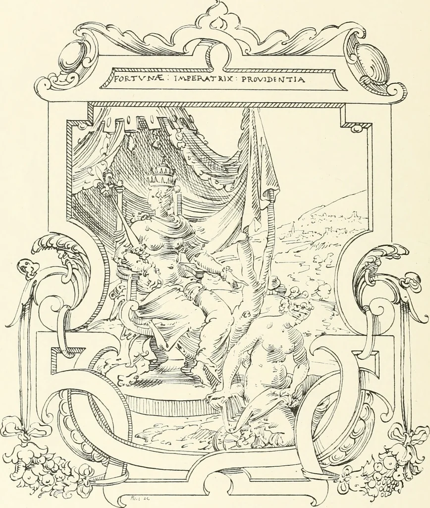 An illustration from The book of fortune : two hundred unpublished drawings, 1883, leaf 155