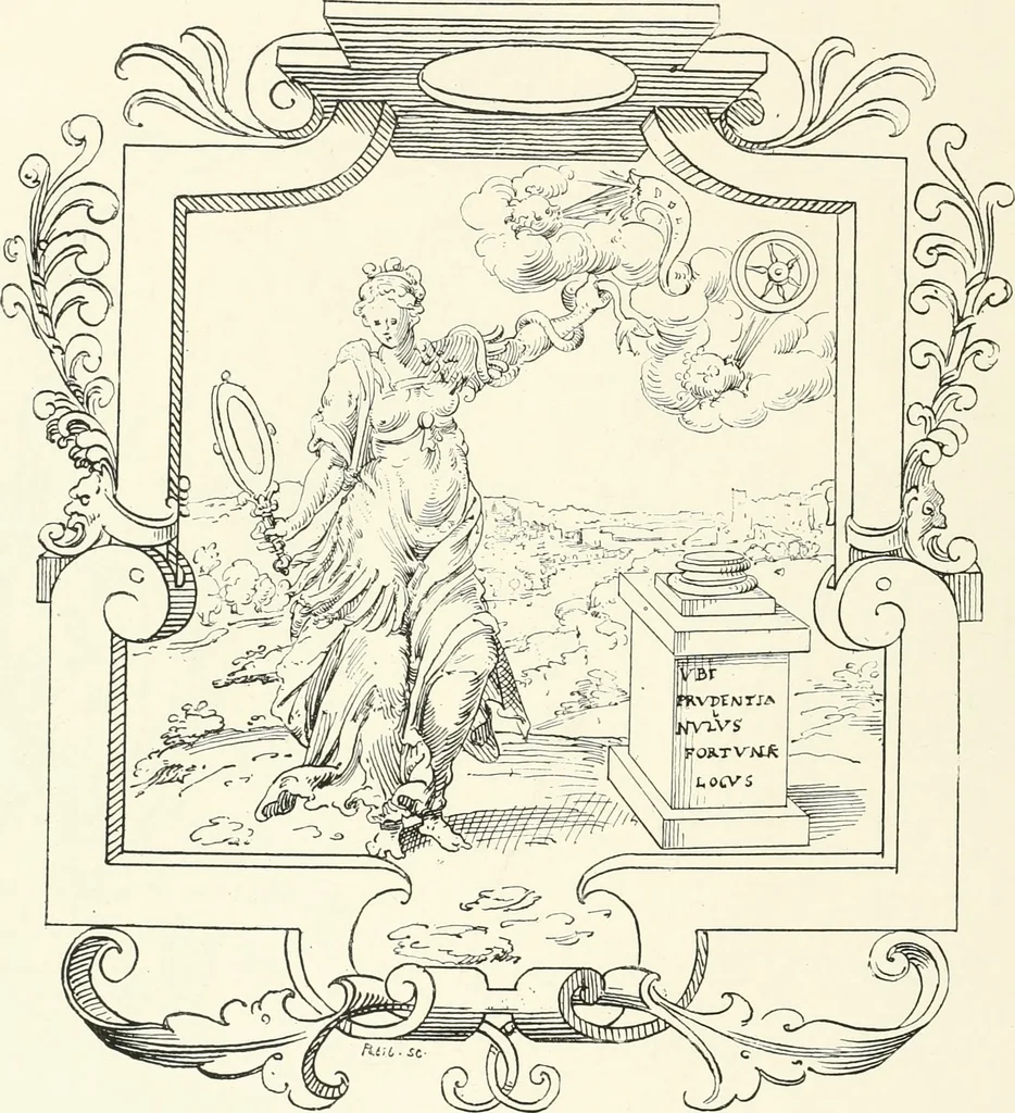 An illustration from The book of fortune : two hundred unpublished drawings, 1883, leaf 157