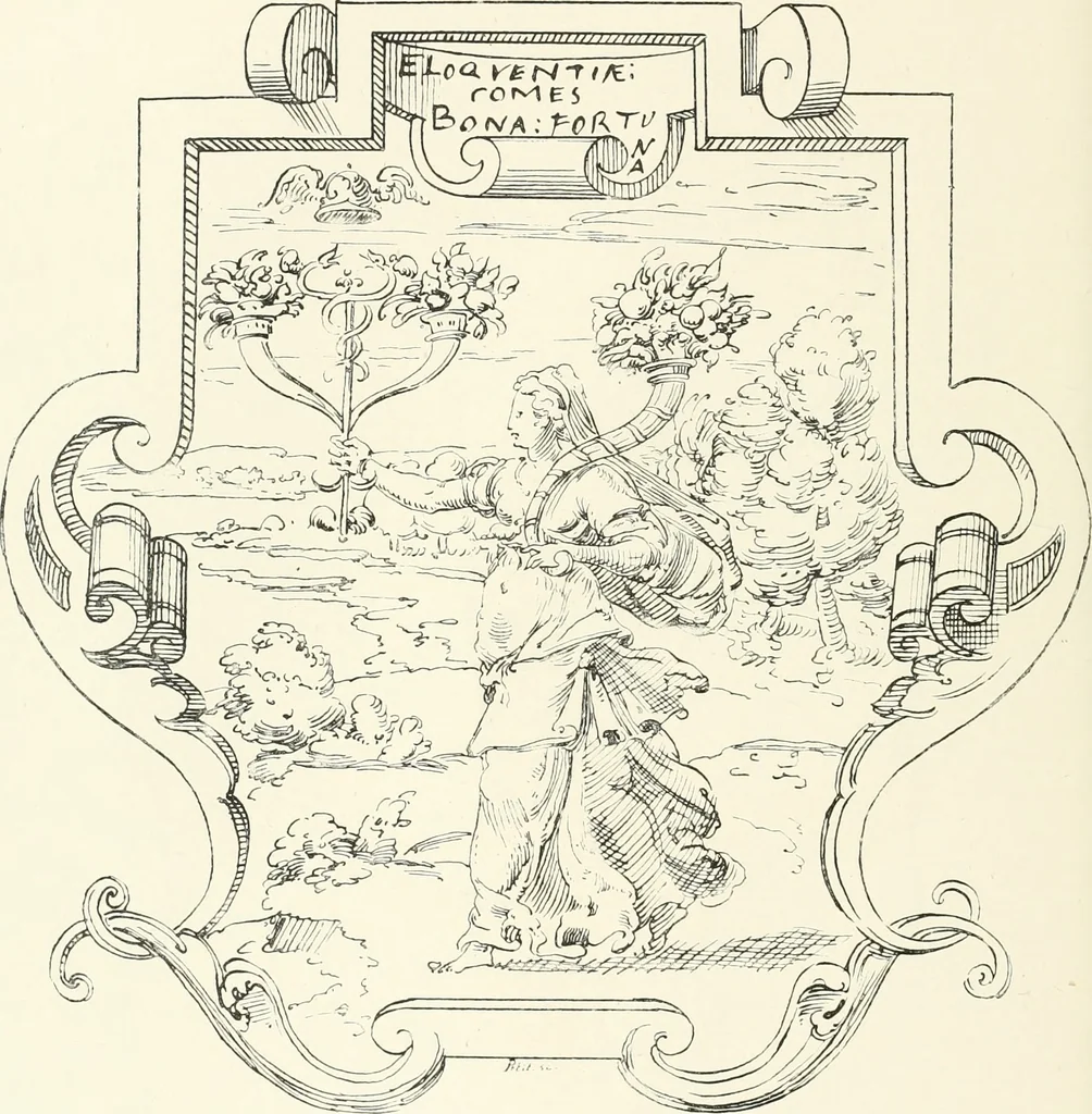 An illustration from The book of fortune : two hundred unpublished drawings, 1883, leaf 161