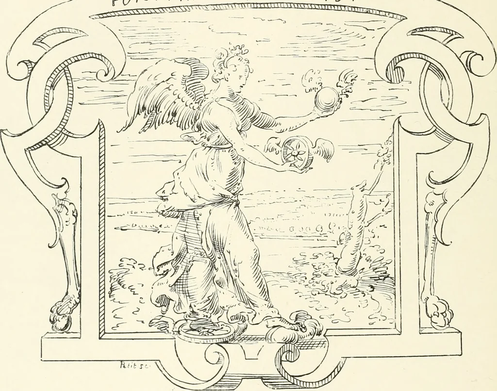An illustration from The book of fortune : two hundred unpublished drawings, 1883, leaf 163