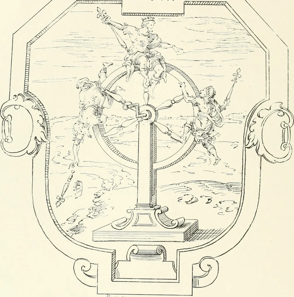 An illustration from The book of fortune : two hundred unpublished drawings, 1883, leaf 165