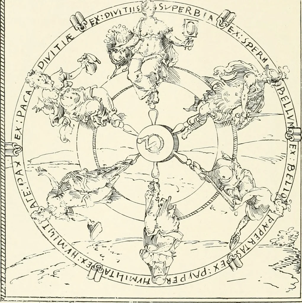 An illustration from The book of fortune : two hundred unpublished drawings, 1883, leaf 167