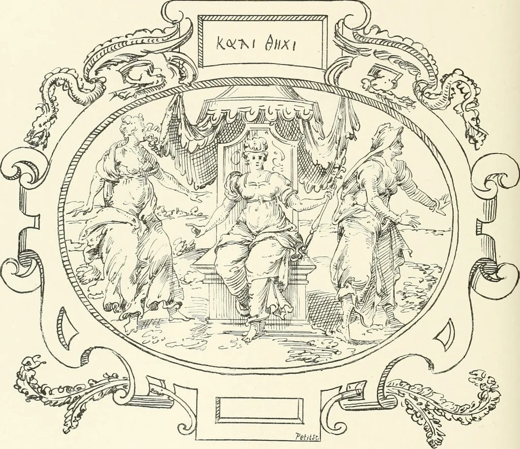 An illustration from The book of fortune : two hundred unpublished drawings, 1883, leaf 169