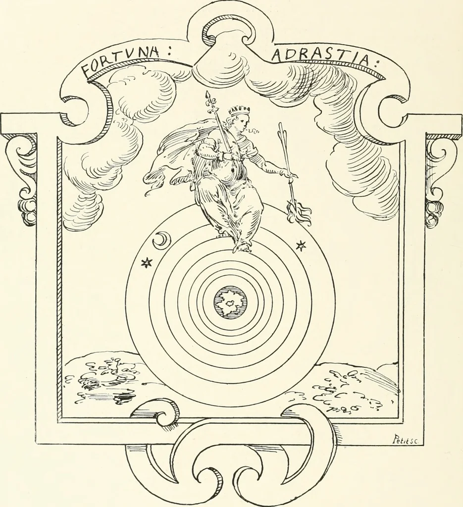 An illustration from The book of fortune : two hundred unpublished drawings, 1883, leaf 177