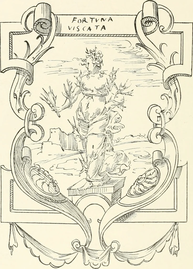 An illustration from The book of fortune : two hundred unpublished drawings, 1883, leaf 187