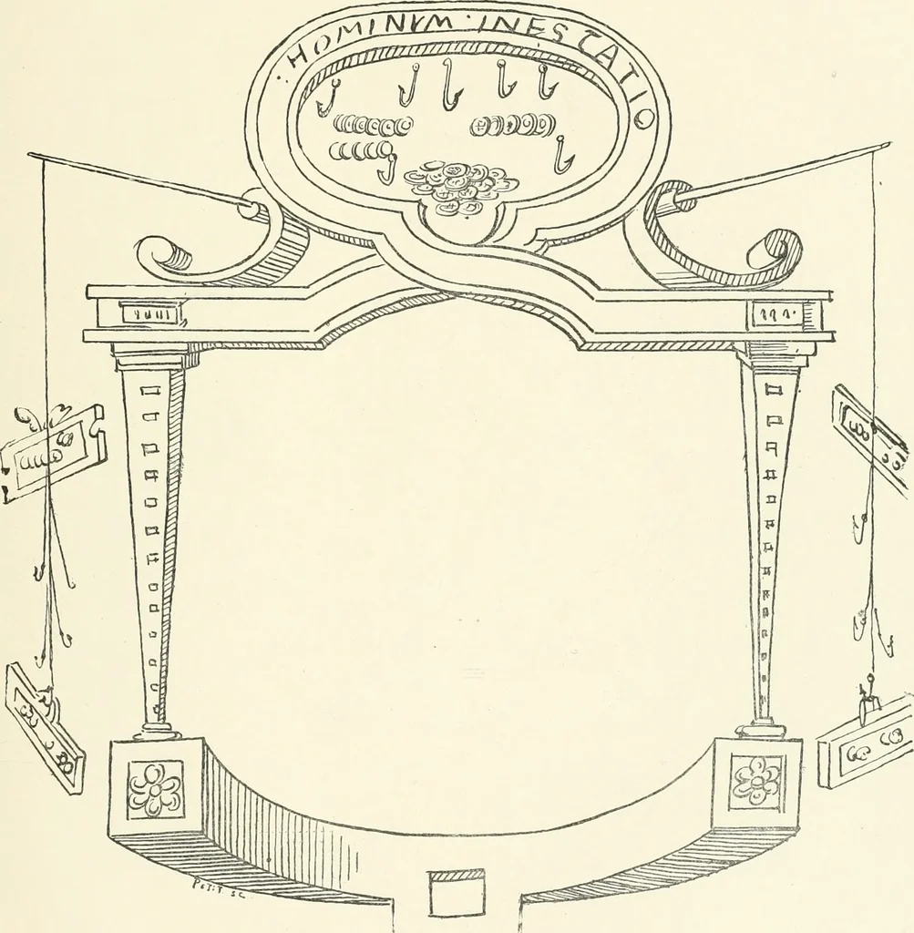 An illustration from The book of fortune : two hundred unpublished drawings, 1883, leaf 188