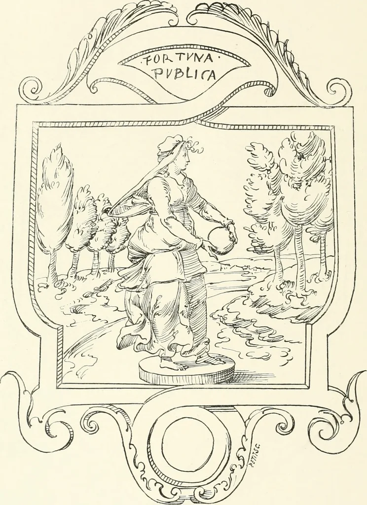 An illustration from The book of fortune : two hundred unpublished drawings, 1883, leaf 189