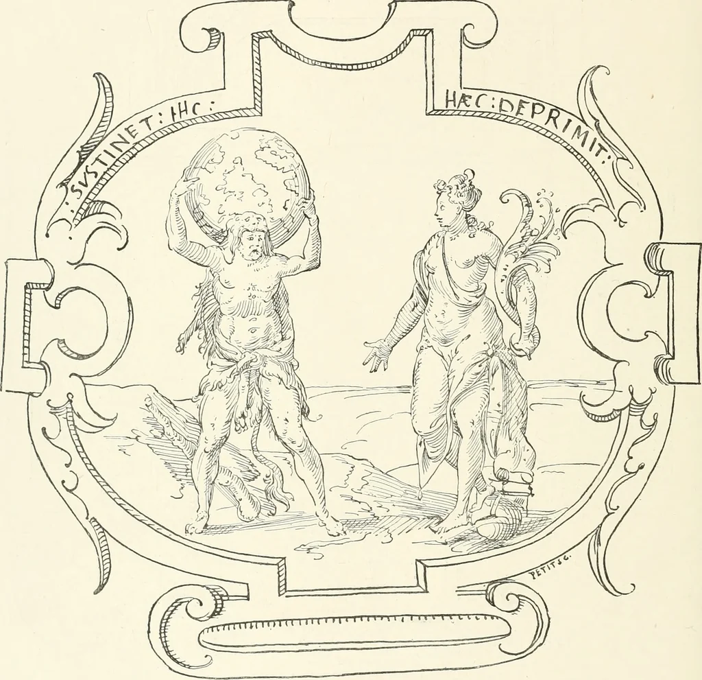 An illustration from The book of fortune : two hundred unpublished drawings, 1883, leaf 207