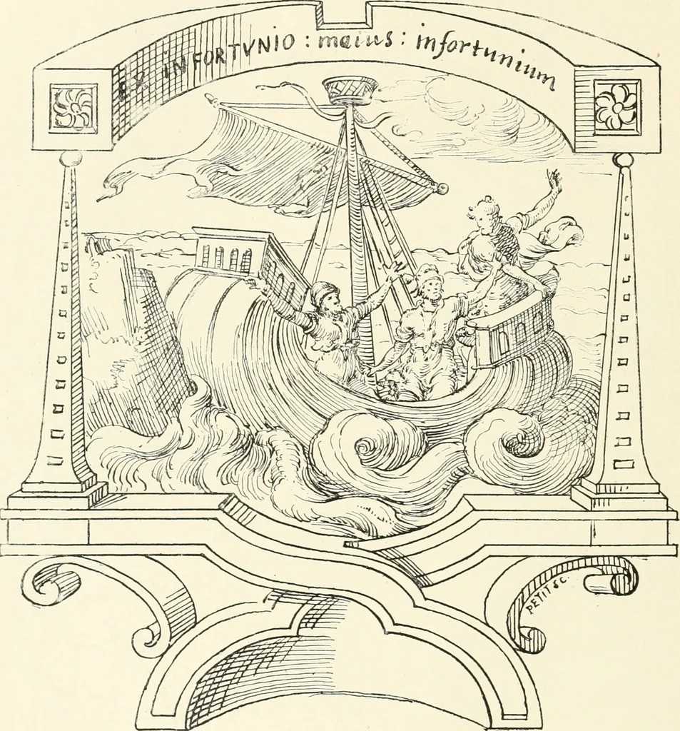 An illustration from The book of fortune : two hundred unpublished drawings, 1883, leaf 209