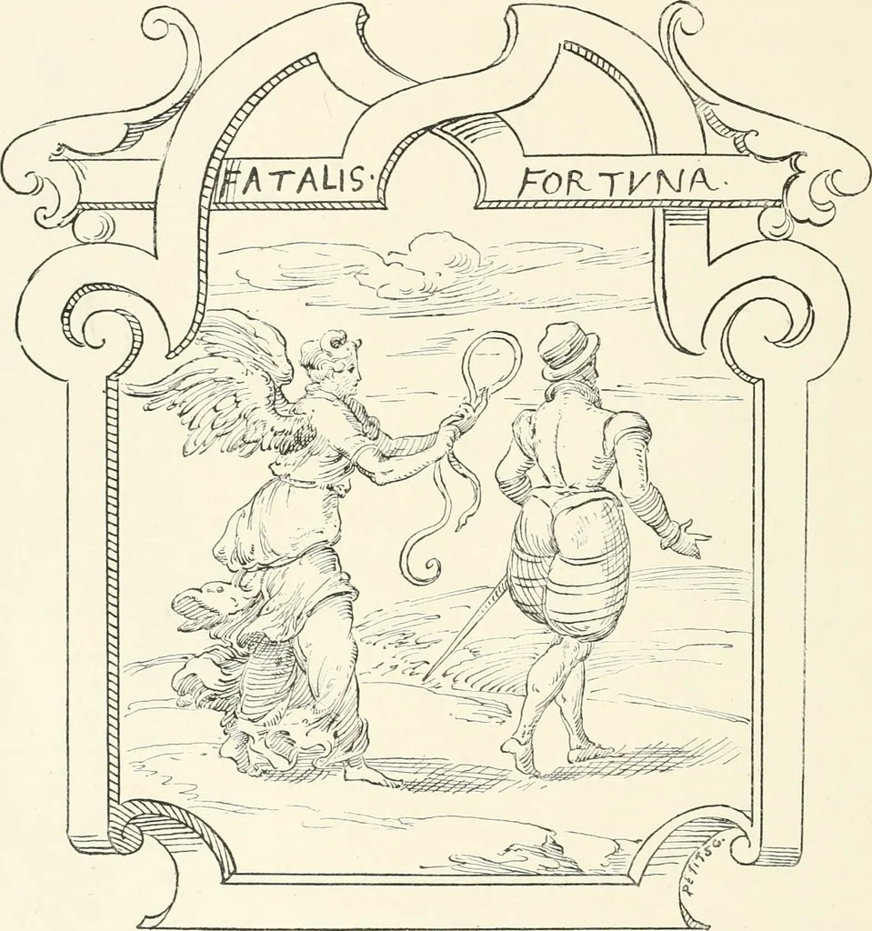 An illustration from The book of fortune : two hundred unpublished drawings, 1883, leaf 215