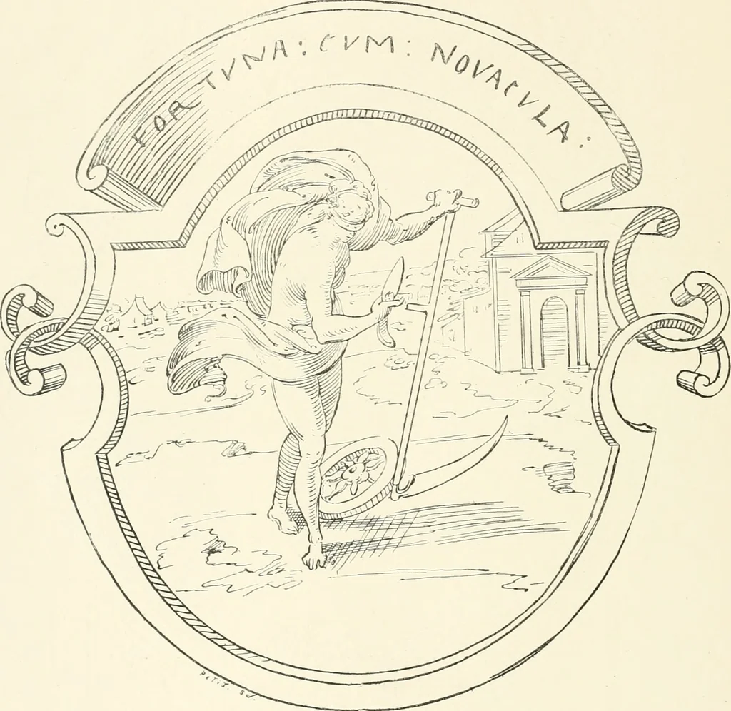 An illustration from The book of fortune : two hundred unpublished drawings, 1883, leaf 227